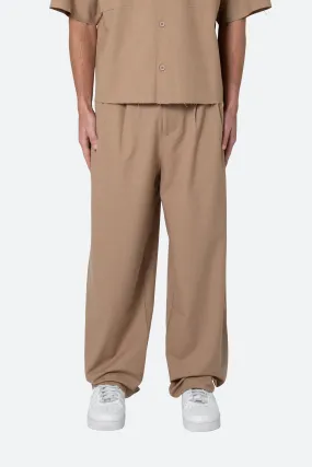 Baggy Trouser Pants - Khaki