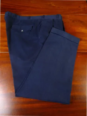 24/0910 immaculate 2017 kent haste lachter navy blue moleskin trouser 42