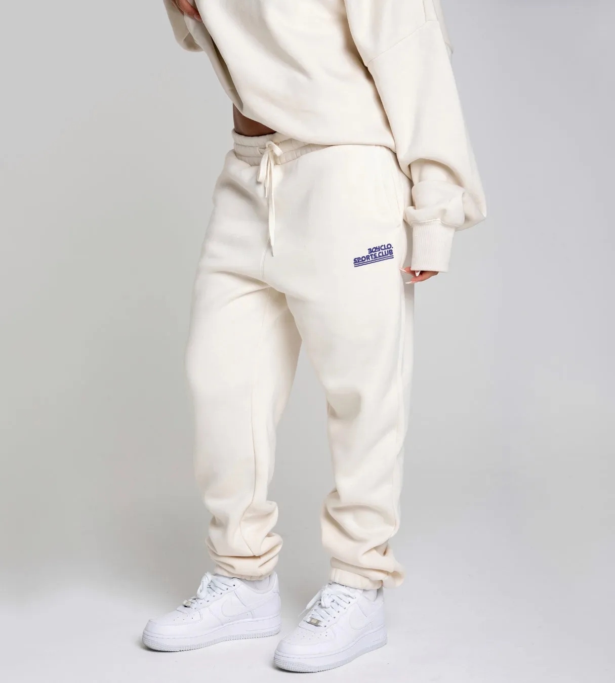 304 Womens Sports Club Joggers Ecru