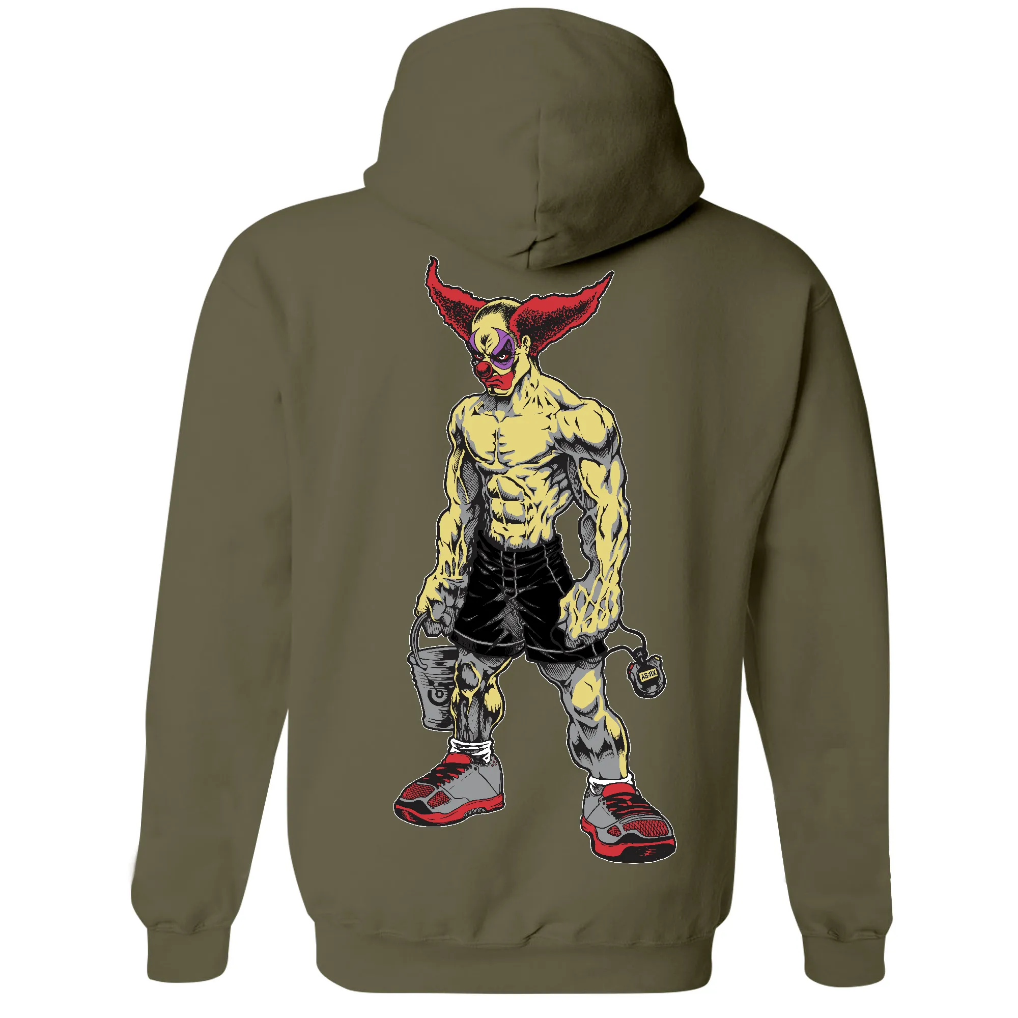 810 CrossFit Pukie The Clown Mens - Hoodie