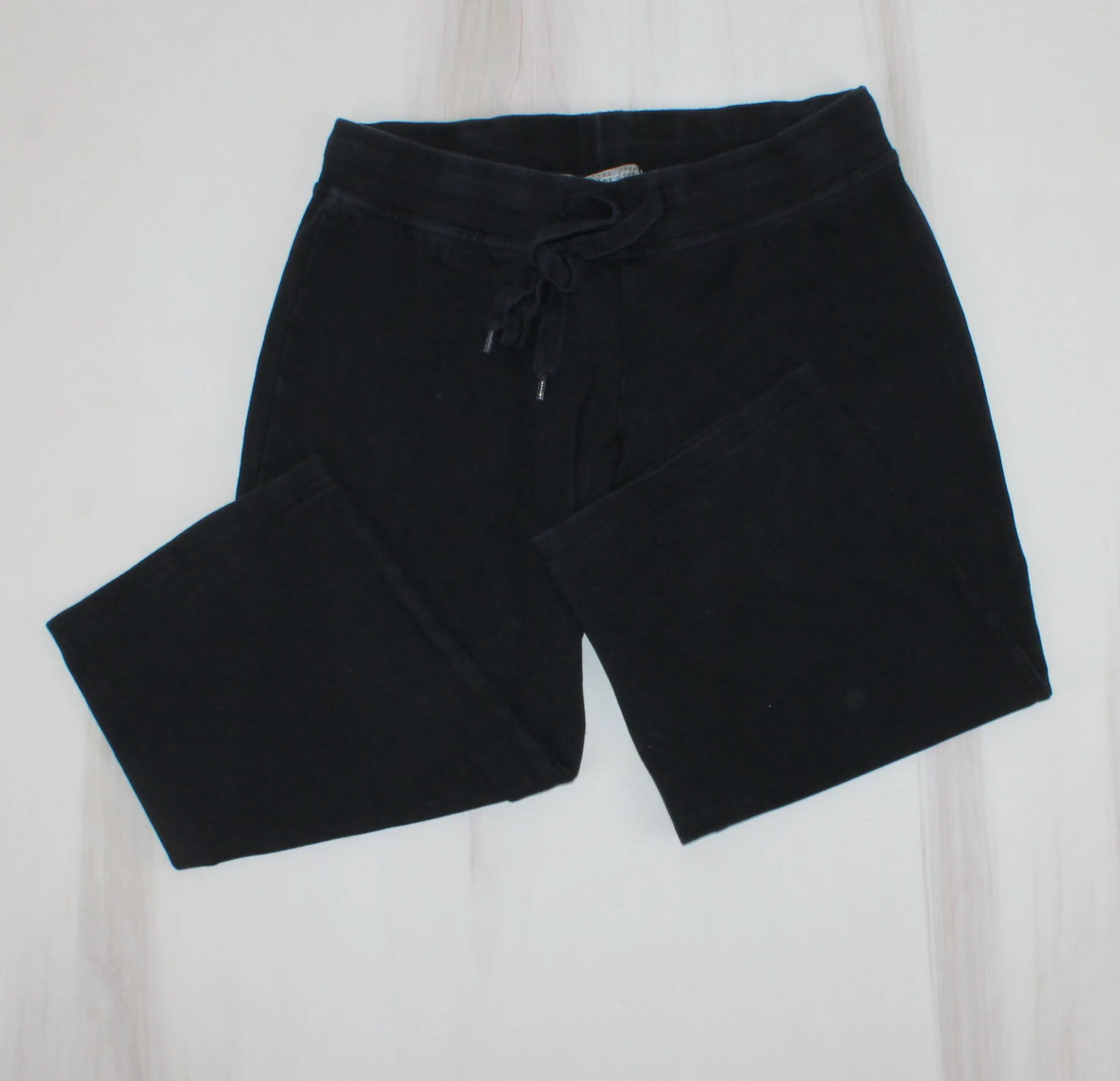 ACX ATHLETICS BLACK CAPRI JOGGERS LADIES MEDIUM PRE-LOVED