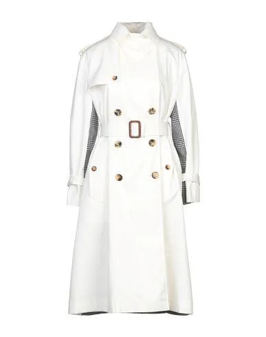 Alexander Mcqueen Women Overcoat Ivory 8 UK