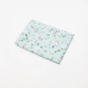 All-Over Floral Print Scarf - Green