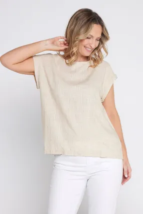 Amara Top - Beige