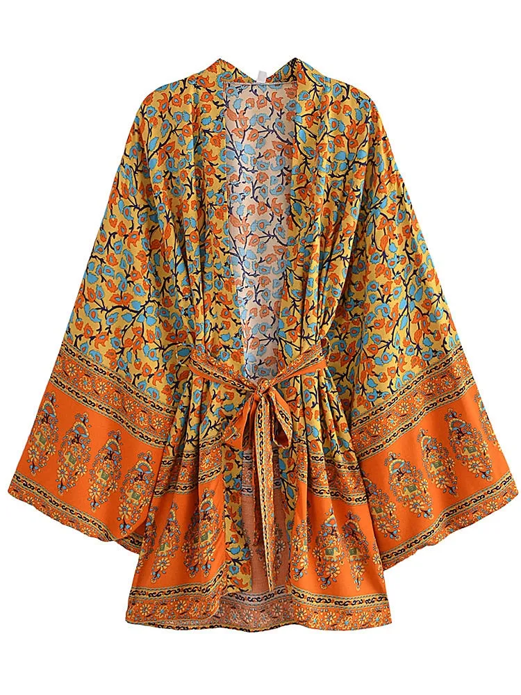 Anani's Boho Cover Up Short Kimono