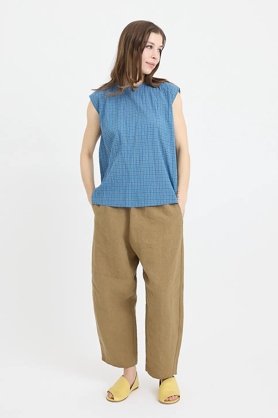 Apuntob - P540 Linen Trousers