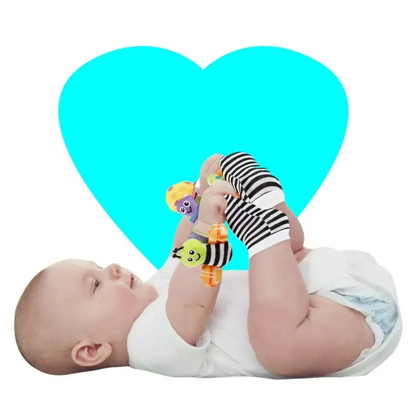 Baby Rattle Socks Toys