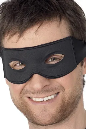 Bandit Eyemask and Tie Scarf, Black