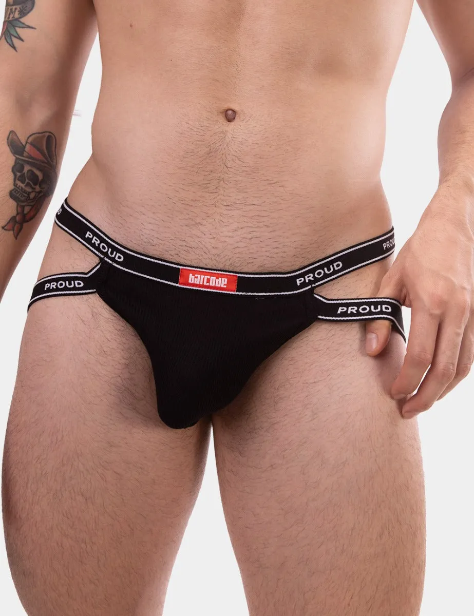 Barcode Berlin Rib Jock Proud Black