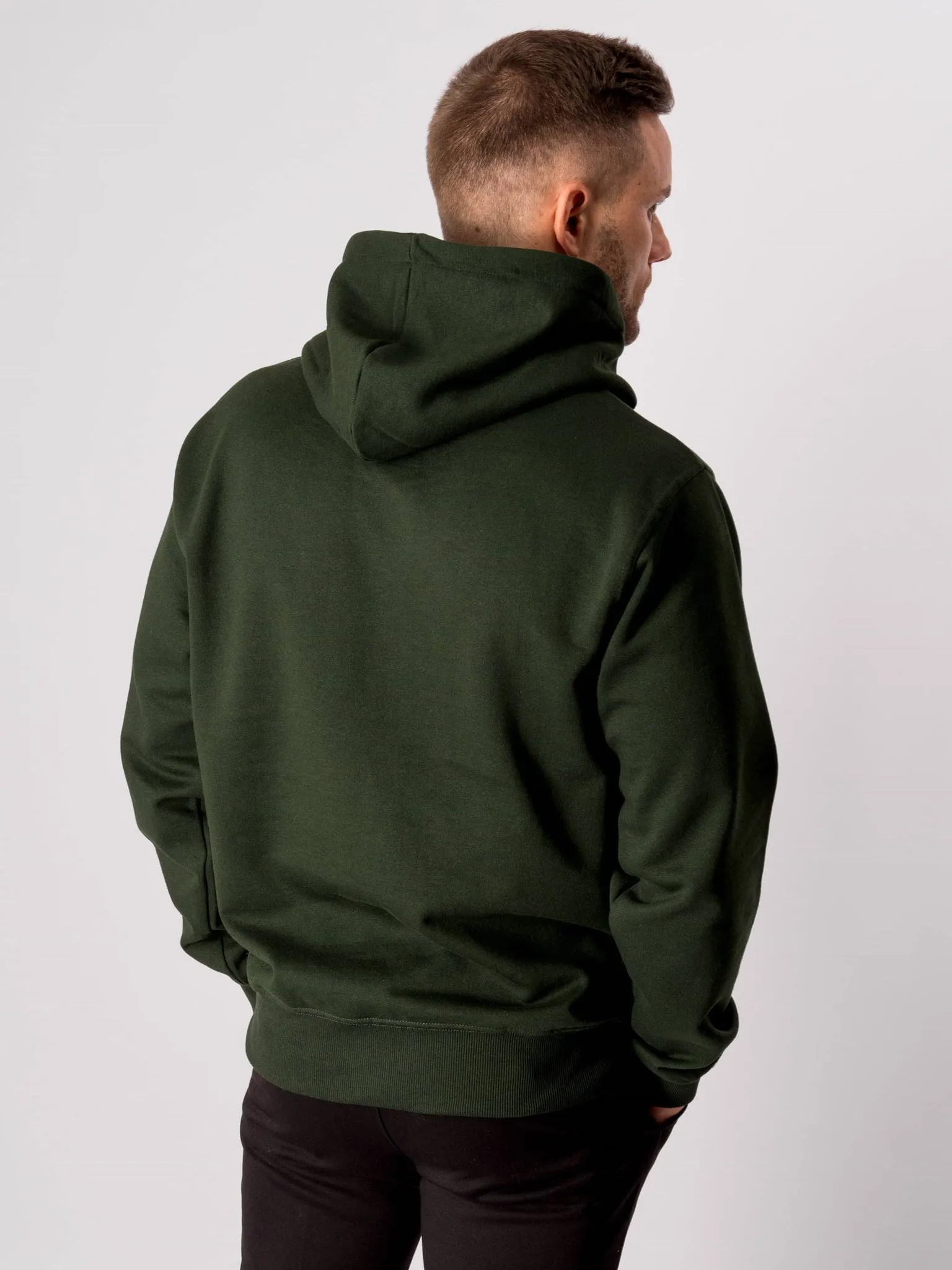 Basic Hoodie - Bottle Green