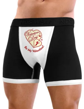 Be My Valentine - Mens Sexy Boxer Brief Underwear