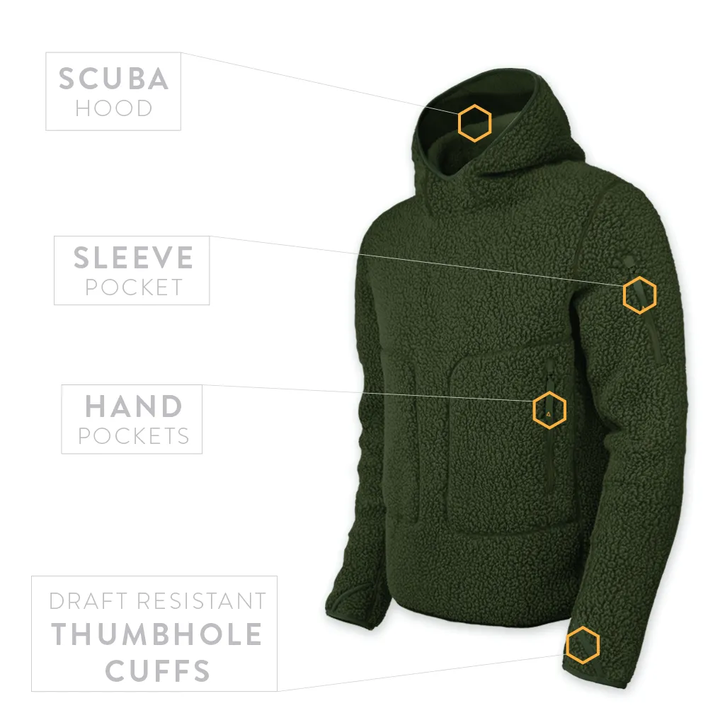 Beast Hoodie Pullover - Wilderness Green