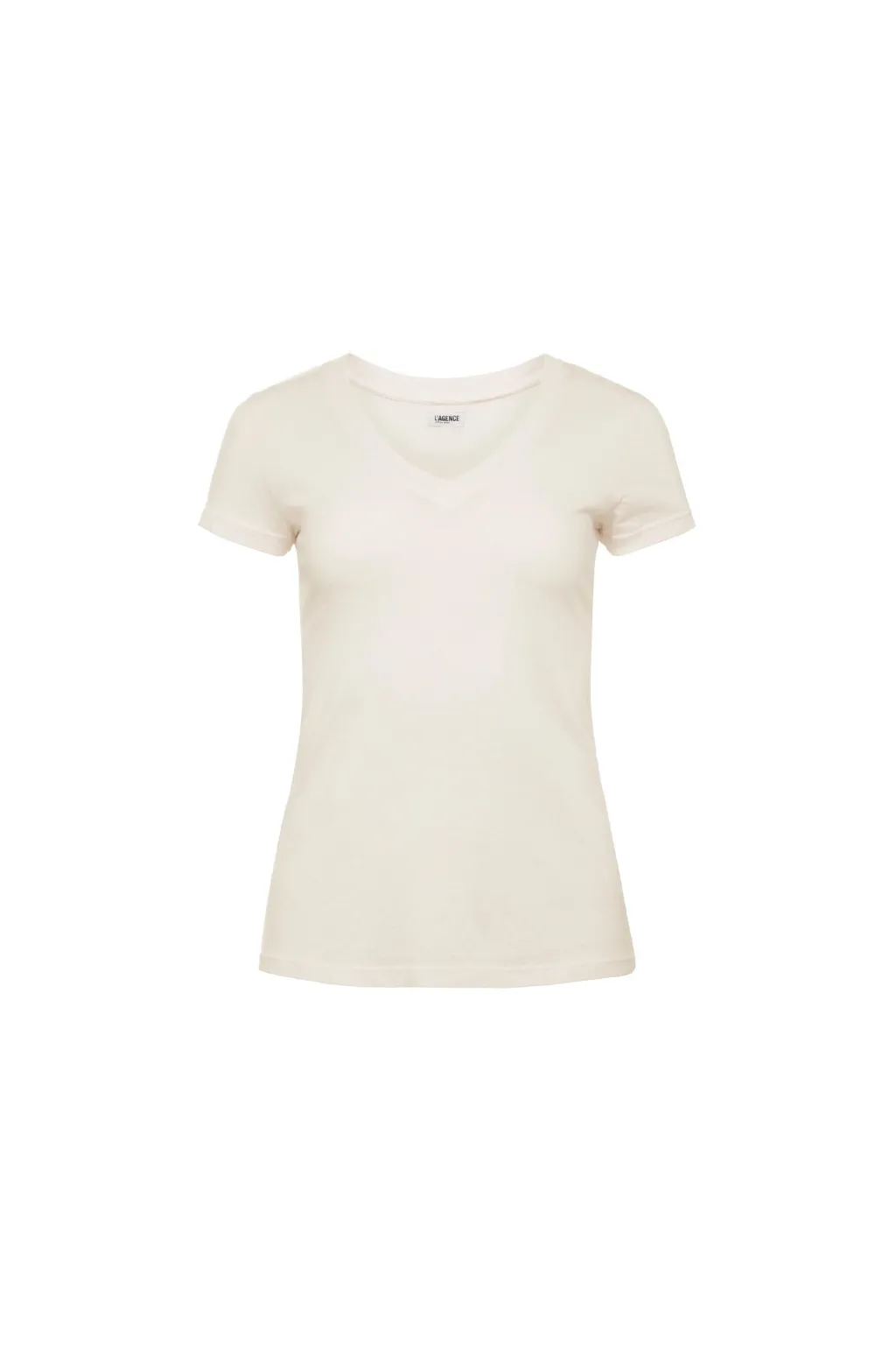 Becca V Neck Tee Vintage White