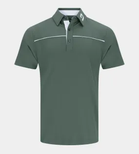 BLOCK PIQUE POLO - SAGE