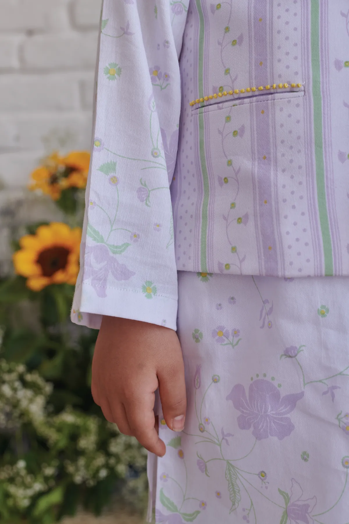 BLUSHING BLOOM- Kurta Pyjama Set