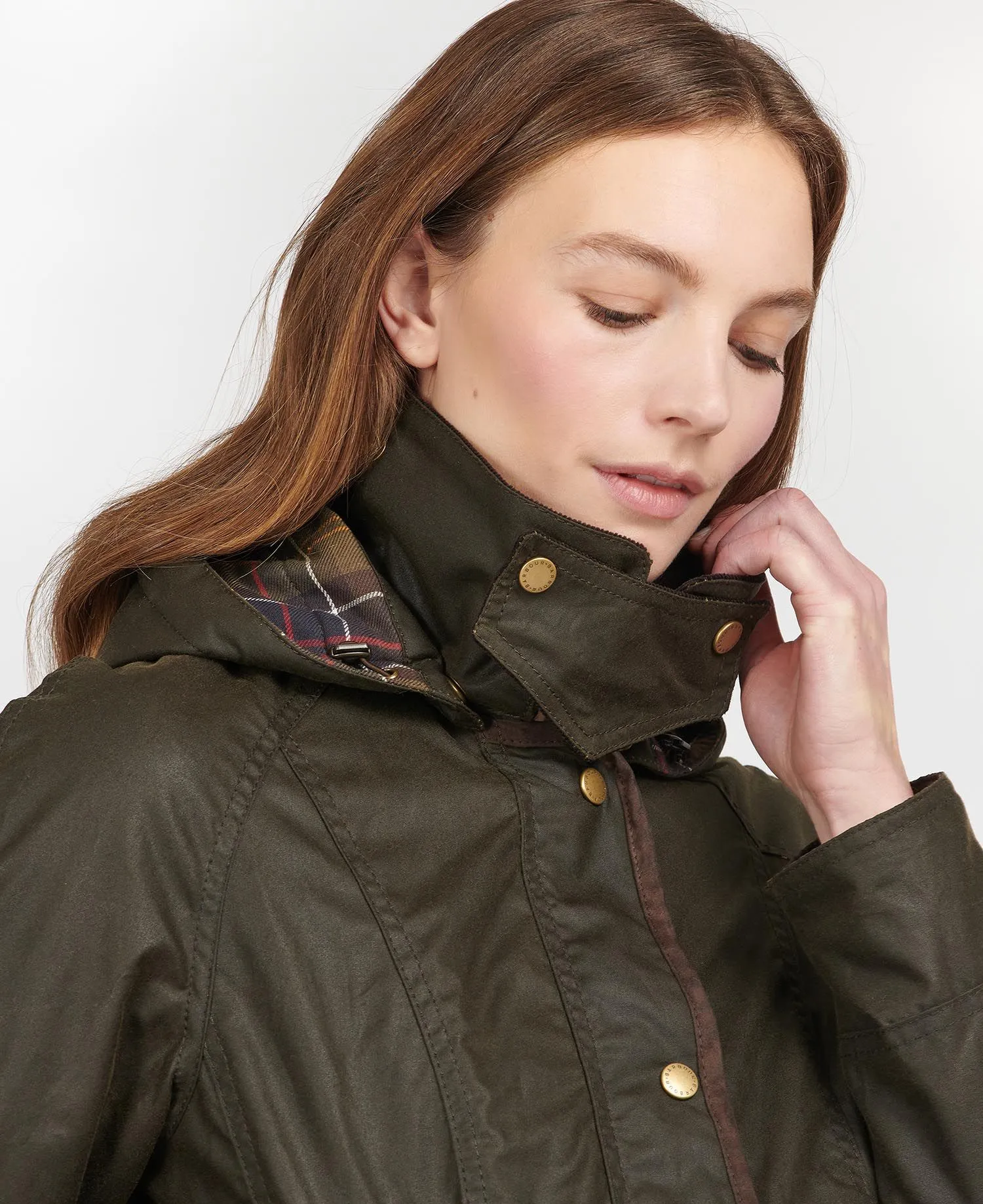 Bower Wax Jacket - Olive