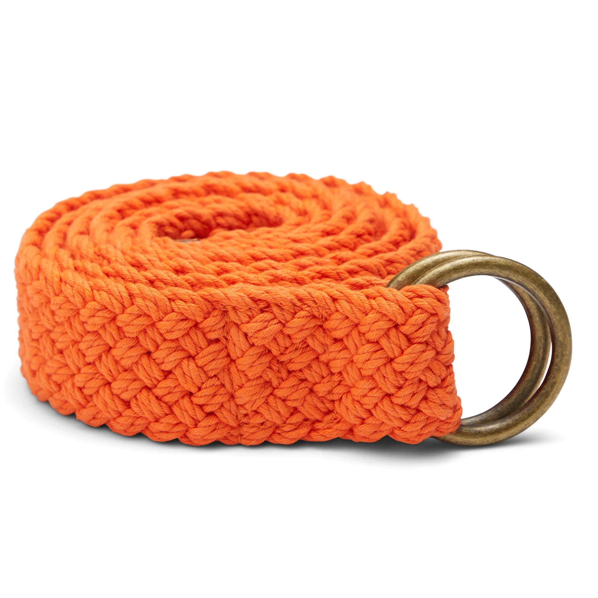 Braided Cotton O-Ring Belt