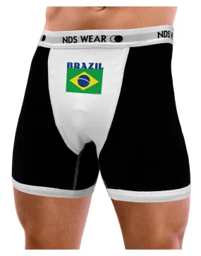 Brazil Flag Mens Boxer Brief Underwear