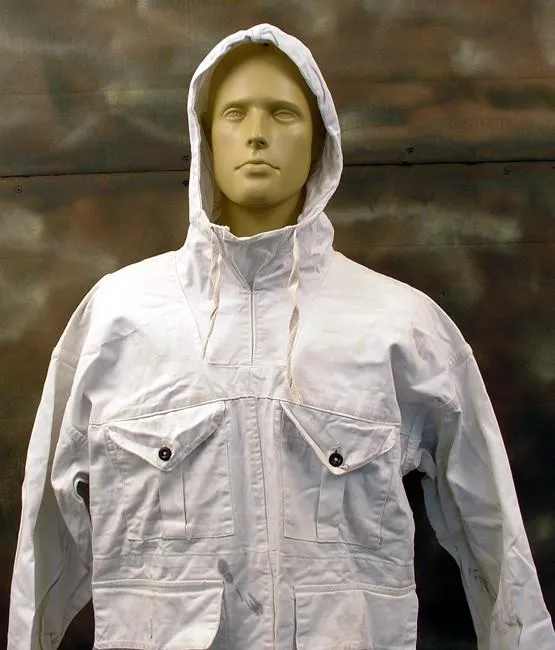 British White Snow Parka: WWII Issue