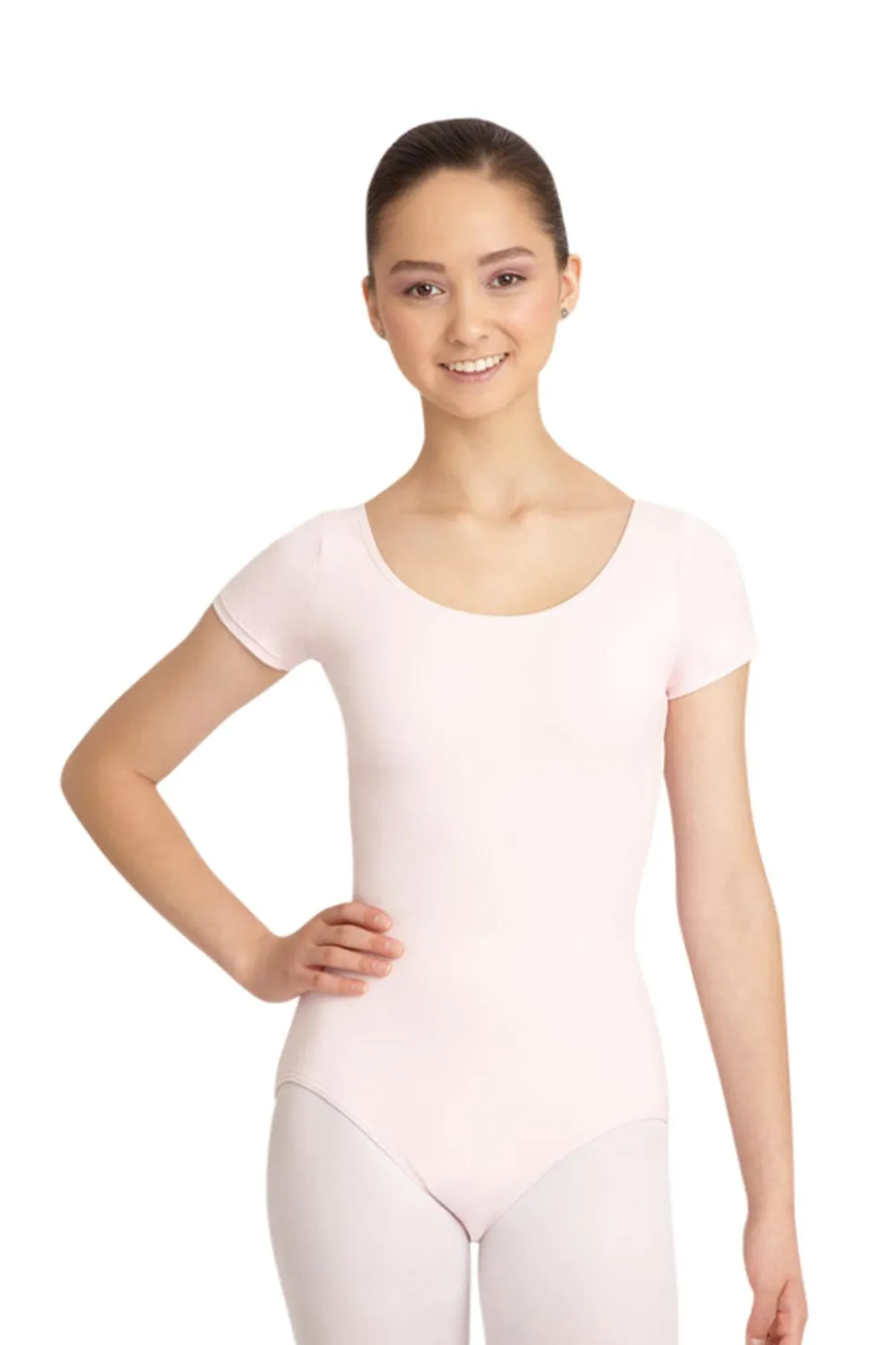 CAPEZIO CC400 SHORT SLEEVE LEOTARD