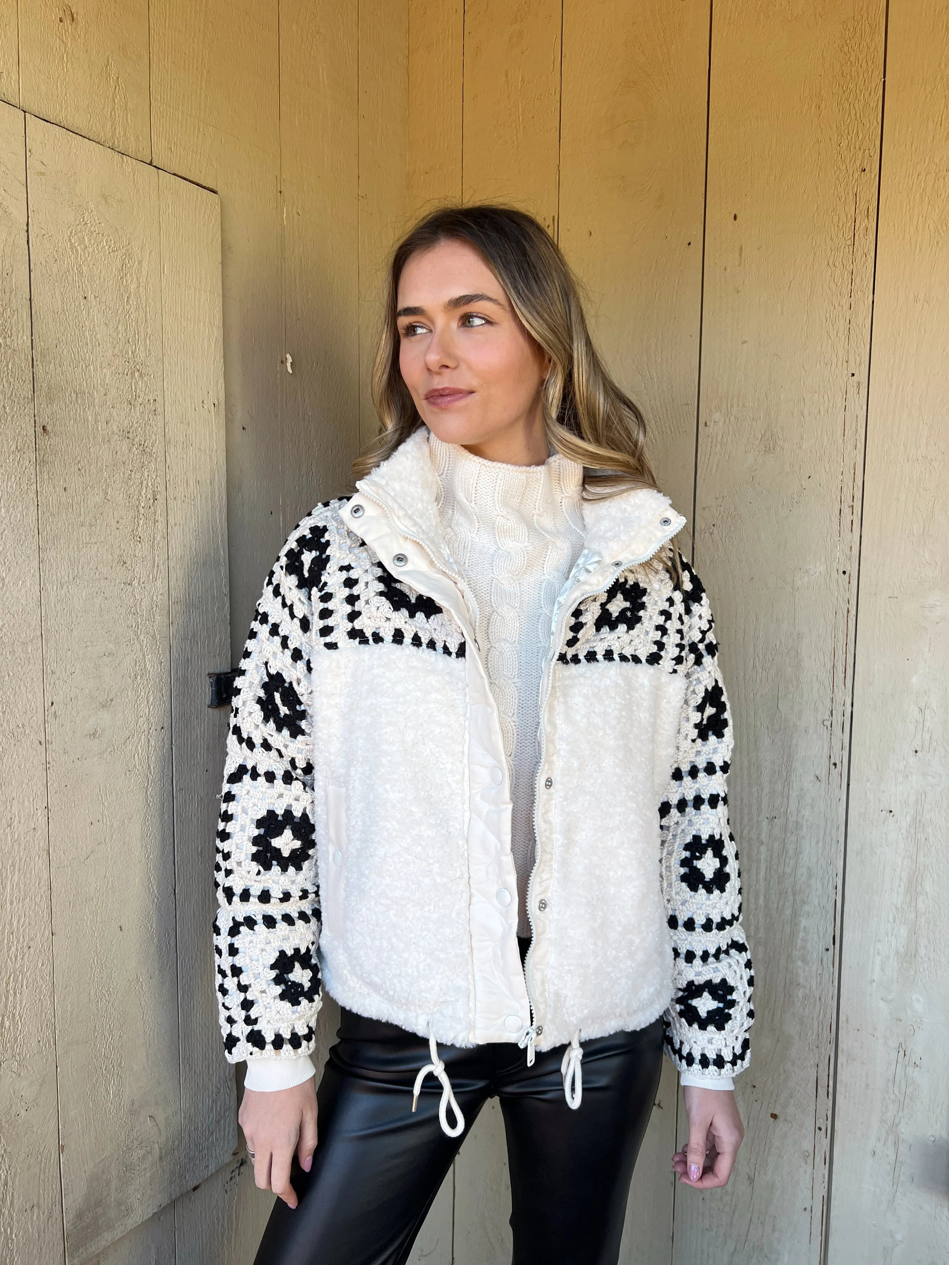 Carried Away Crochet Jacket