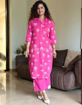 Celebration Chic Pink Kurta Set