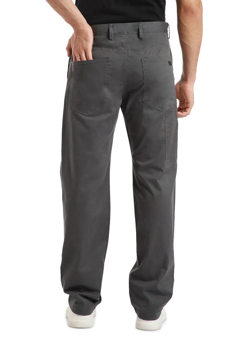 Charcoal Gray Carpenter Pants