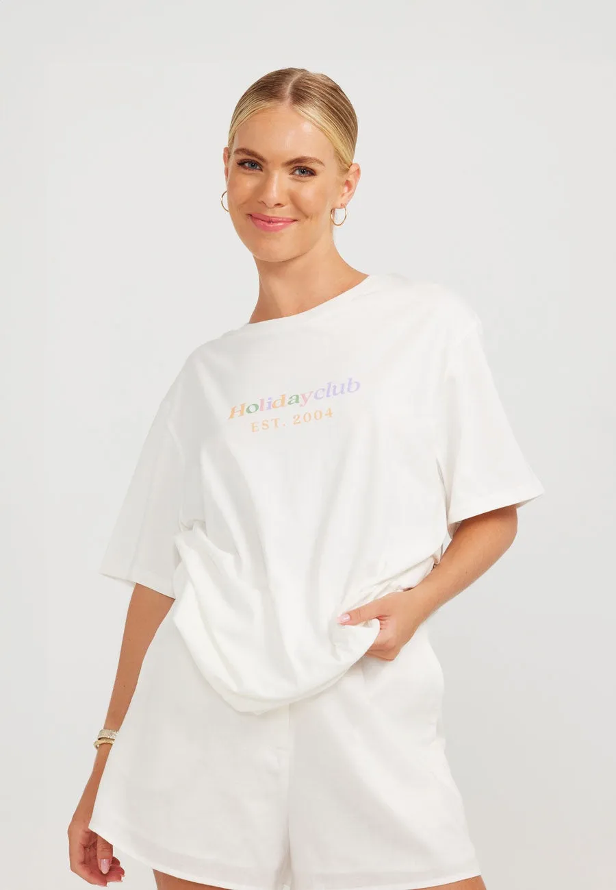 Charlie Holiday Holiday Club Boyfriend Tee