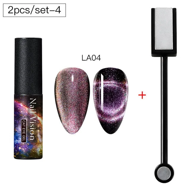 【Christmas sale-BUY 2 GET 20% DISCOUNT】SexyCute - 9D Cat Eye Gel Nail Polish