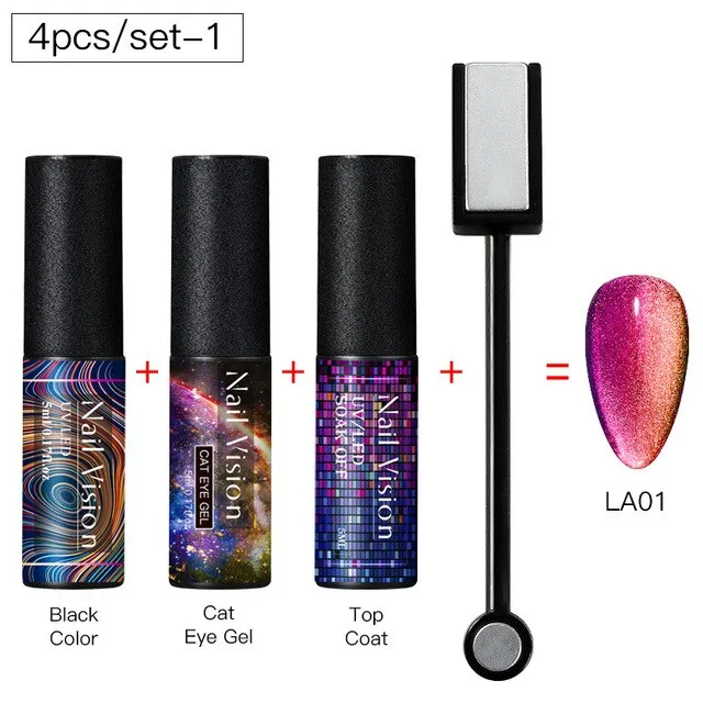 【Christmas sale-BUY 2 GET 20% DISCOUNT】SexyCute - 9D Cat Eye Gel Nail Polish