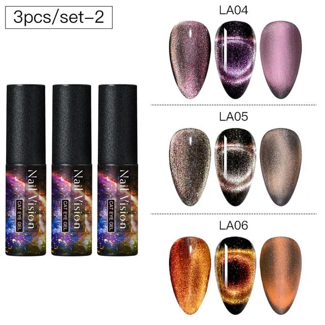 【Christmas sale-BUY 2 GET 20% DISCOUNT】SexyCute - 9D Cat Eye Gel Nail Polish