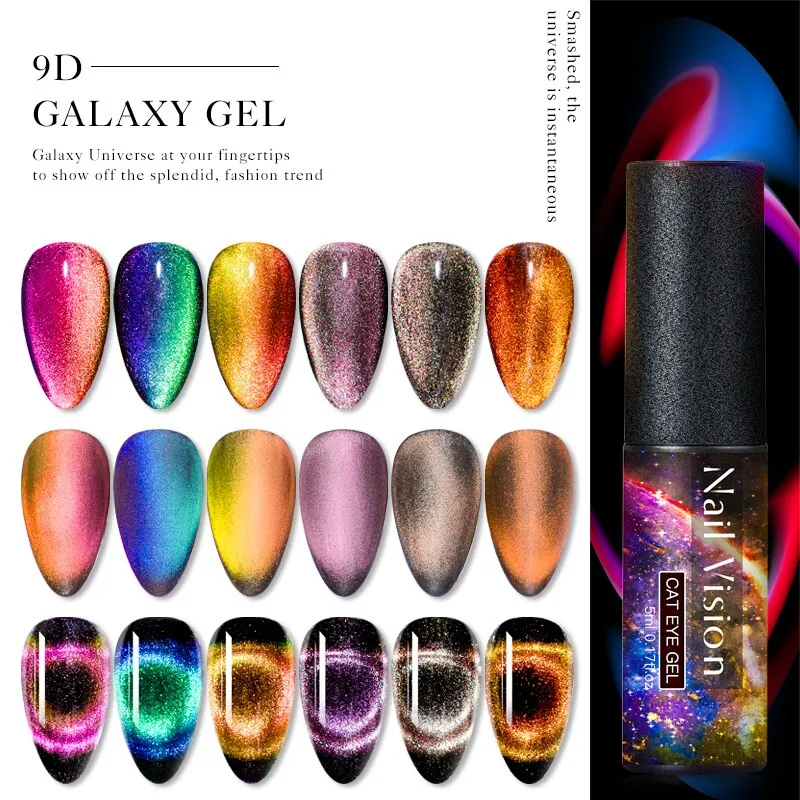 【Christmas sale-BUY 2 GET 20% DISCOUNT】SexyCute - 9D Cat Eye Gel Nail Polish