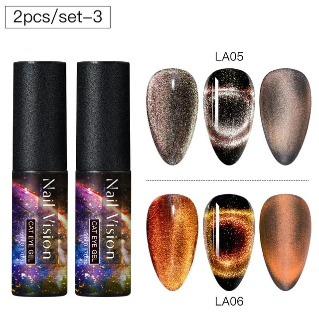 【Christmas sale-BUY 2 GET 20% DISCOUNT】SexyCute - 9D Cat Eye Gel Nail Polish