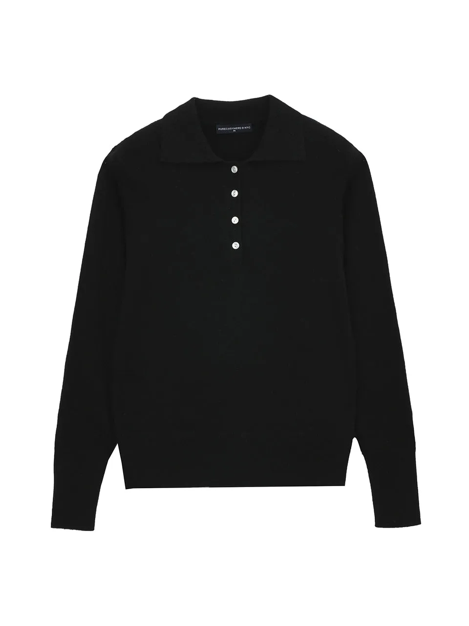 Classic Polo Sweater_Black