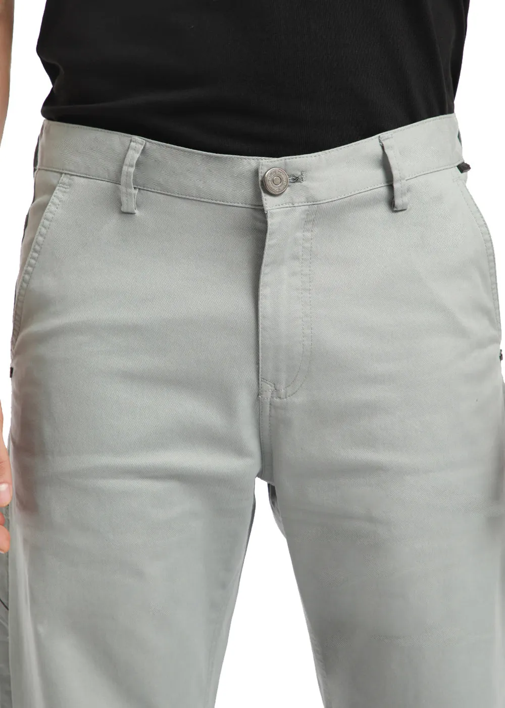 Cloudy Gray Carpenter Pants