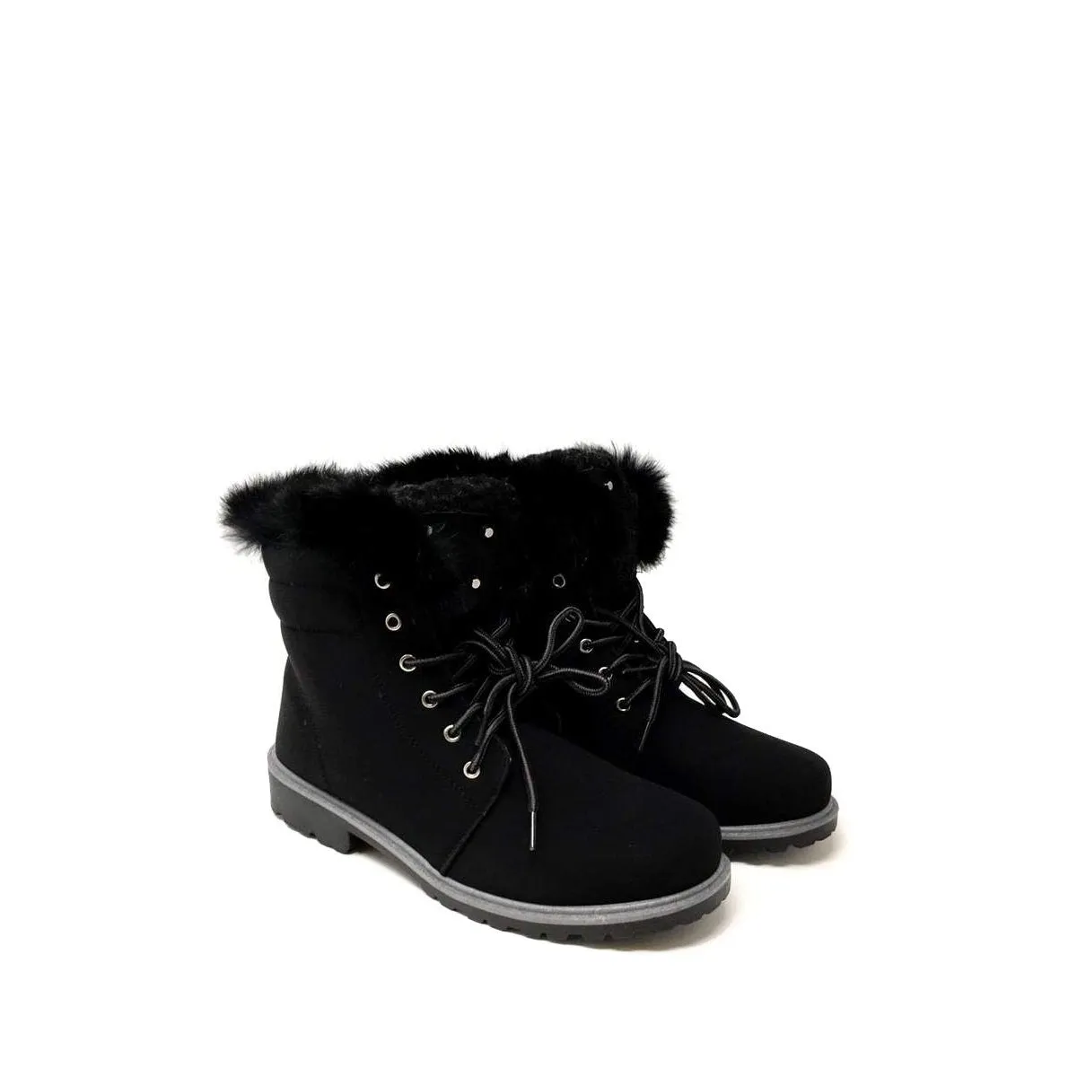 Cordelia Fur Ankle & Tongue Ankle Boot