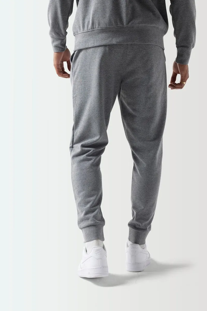 Core Slim Fit Joggers - Charcoal Marl