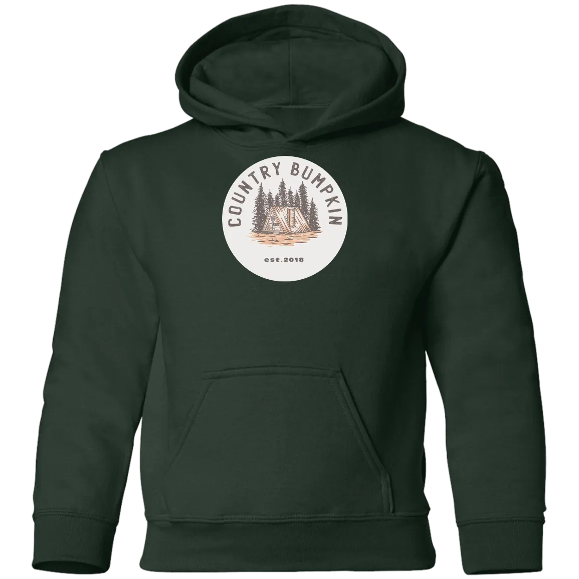 Country Bumpkin Cottage Youth Pullover Hoodie