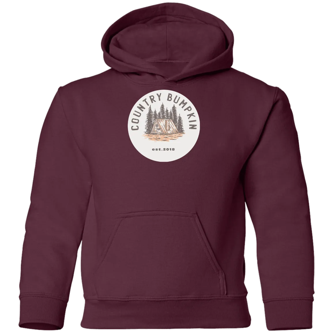 Country Bumpkin Cottage Youth Pullover Hoodie