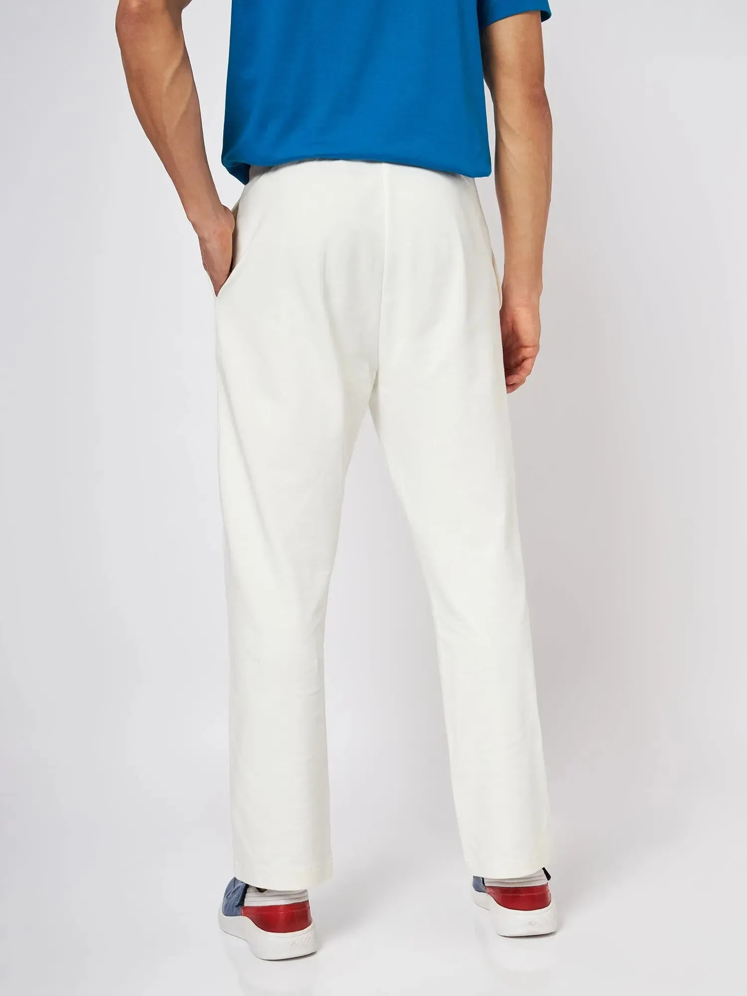 Cream Off-Duty Trousers