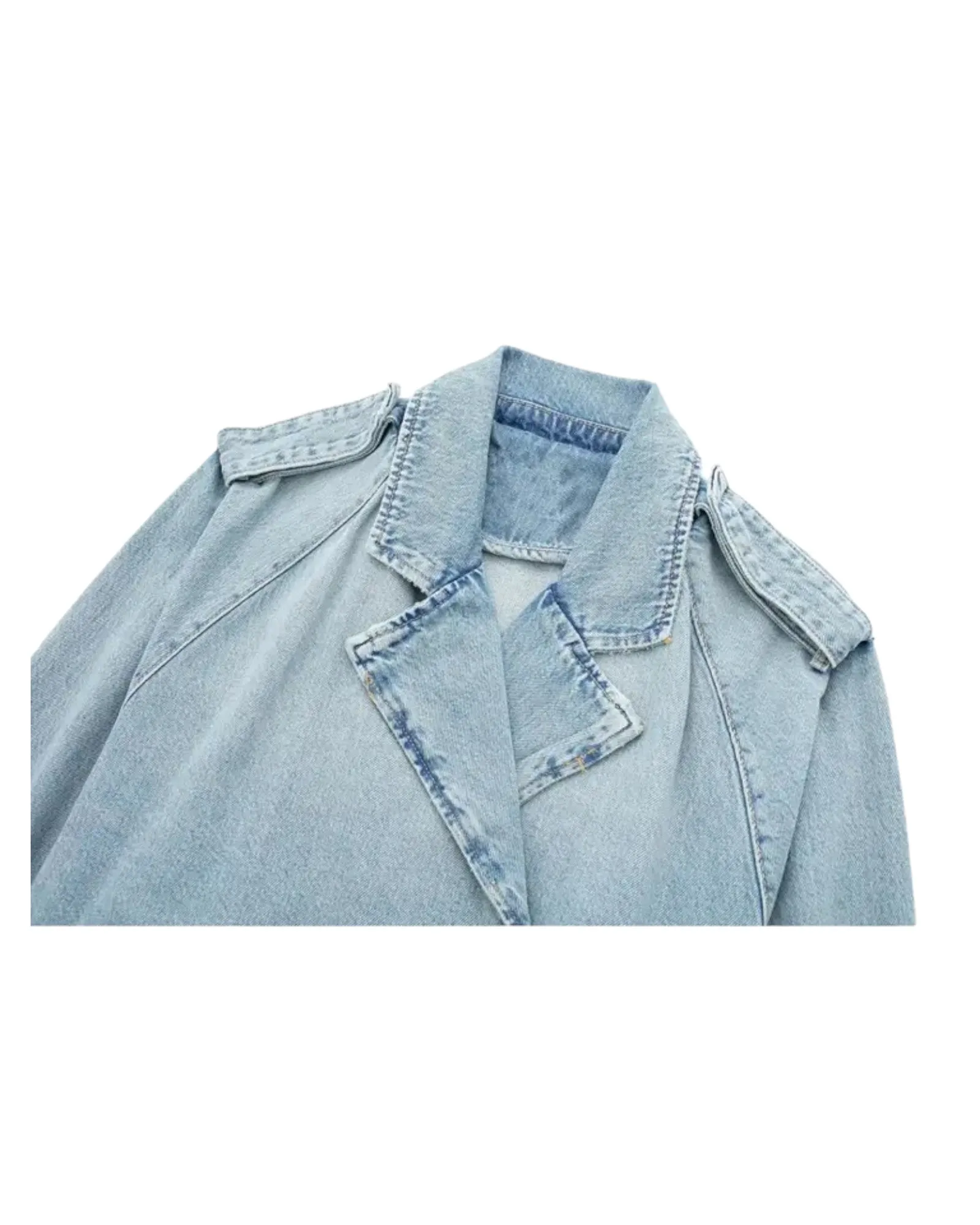 cropped Denim Jacket