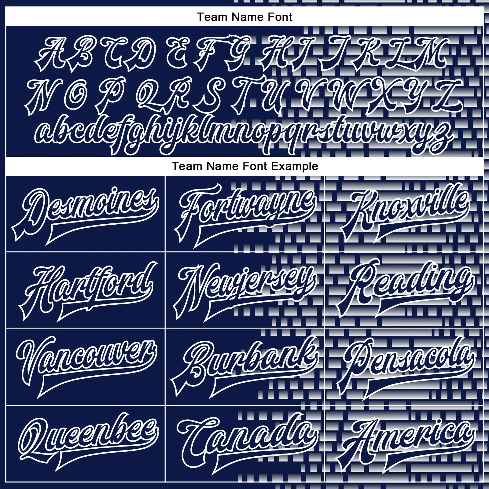 Custom Navy White Halftone 3D Pattern Design Bomber Full-Snap Varsity Letterman Jacket