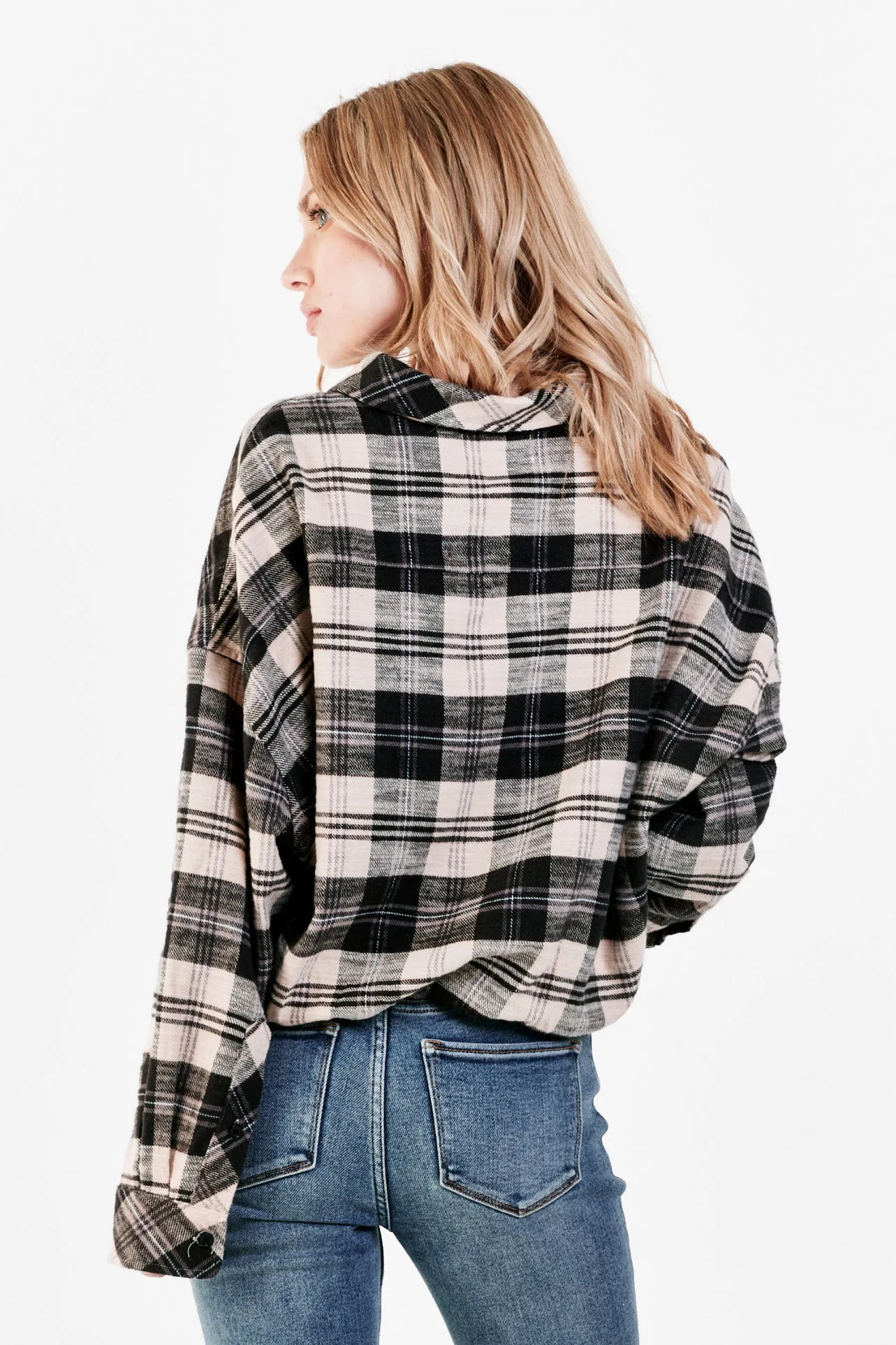 Dear John Xandra Plaid Jacket