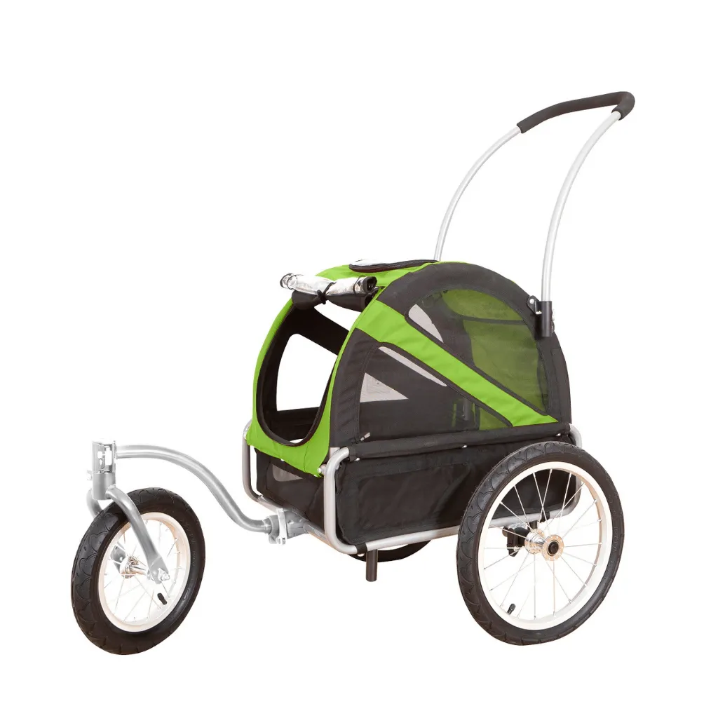 DoggyRide Mini Dog Jogger-Pram | Green | Dutch Dog Design®