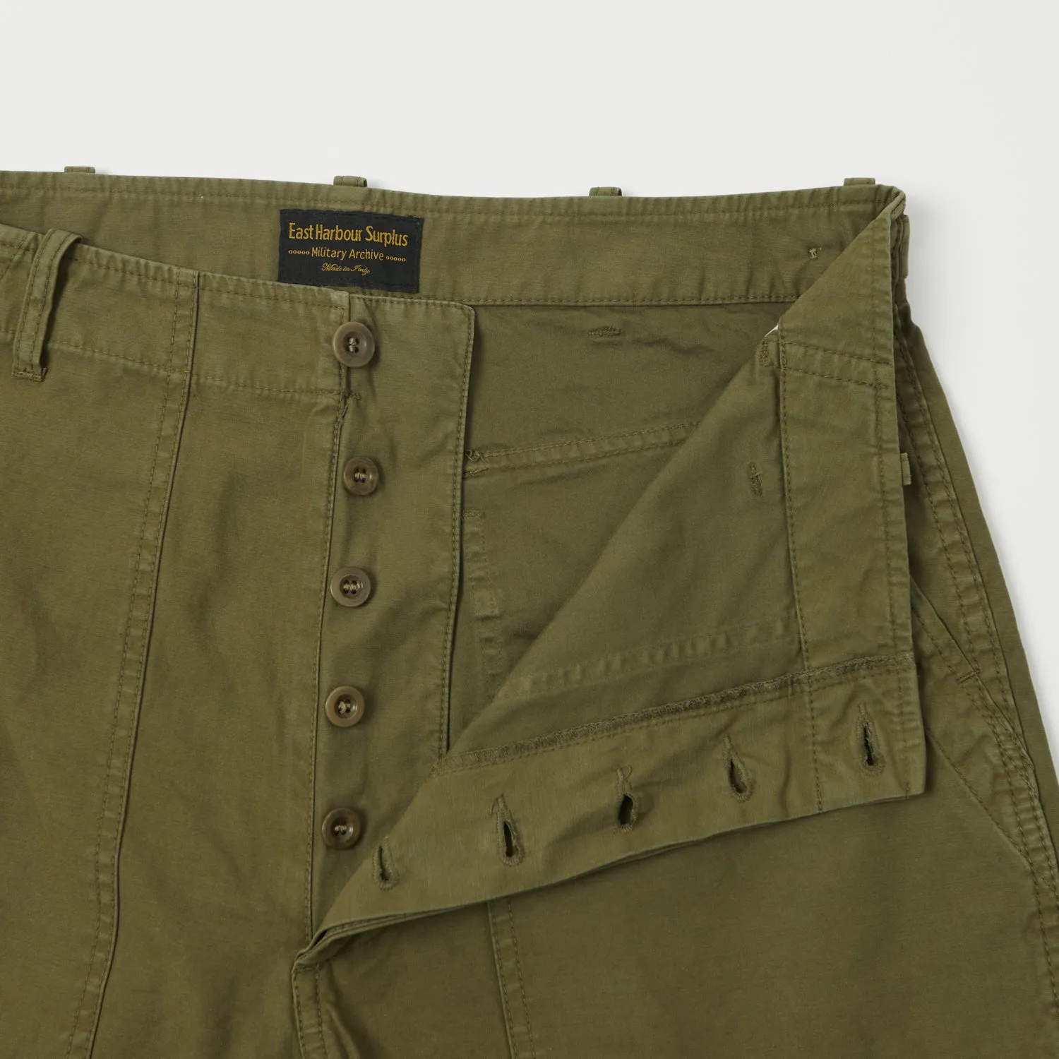 East Harbour Surplus Texas Fatigue Trouser - Green