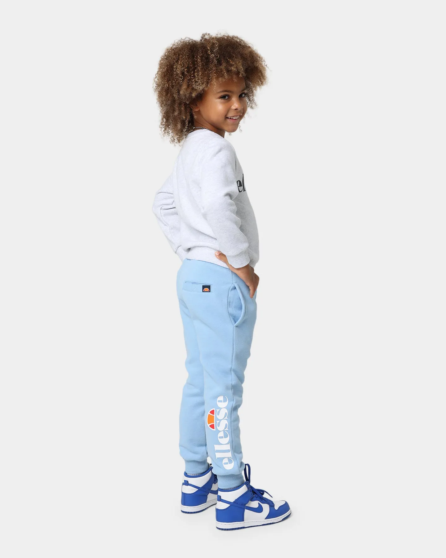 Ellesse Kids' Colino Jog Pants Light Blue