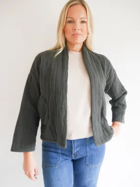 Emma Jacket Charcoal