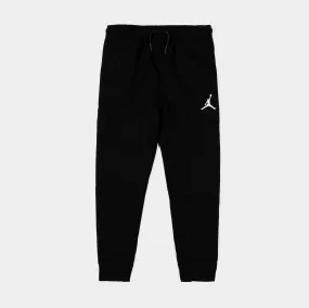 Essentials Fleece Joggers Grade School Pants (Black)