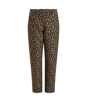 Estella Jacquard Trousers - Blackout