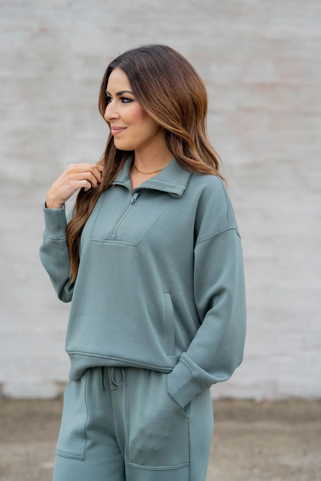 Everyday Quarter Zip Pullover